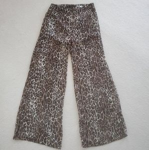 💫3/$60 Sheer Leopard-print Pants